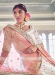 Attractive Off White Lehenga Choli